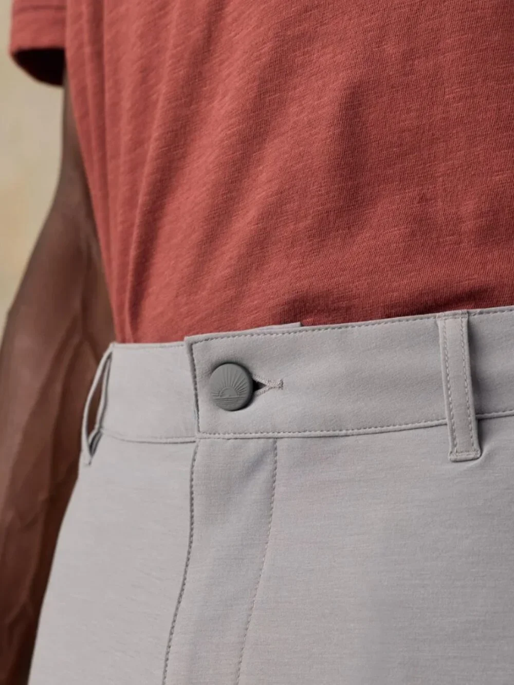 Faherty All Day Short 7” Ice Grey Men’s 31